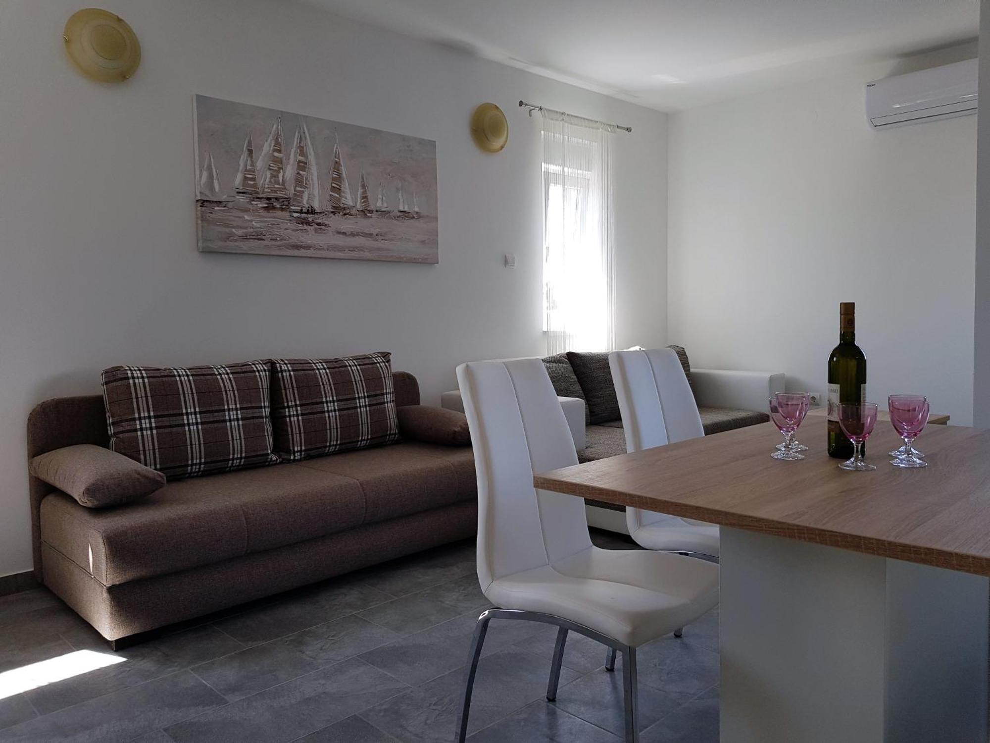 Summer Holiday Apartments Novalja Rum bild