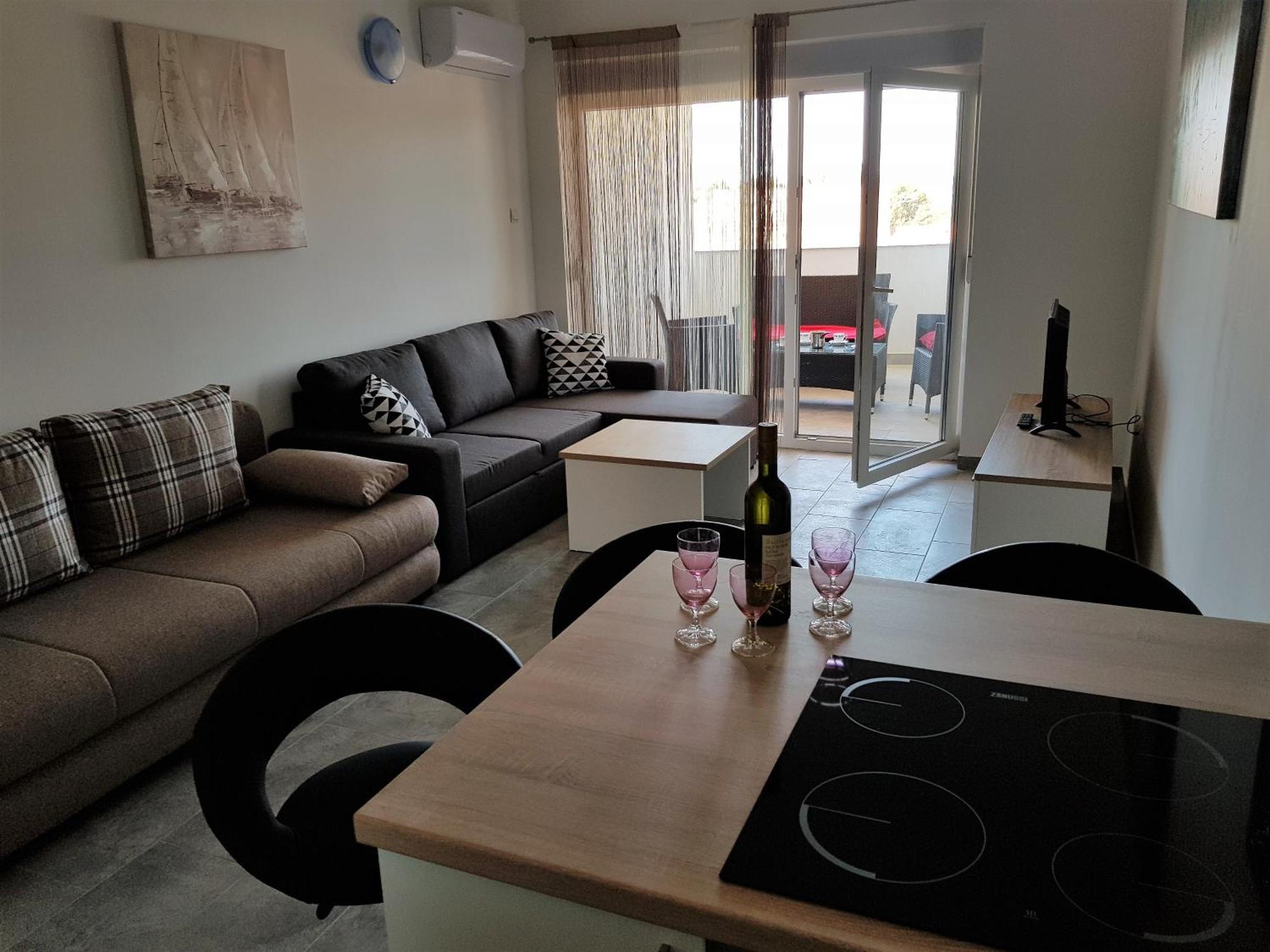 Summer Holiday Apartments Novalja Rum bild