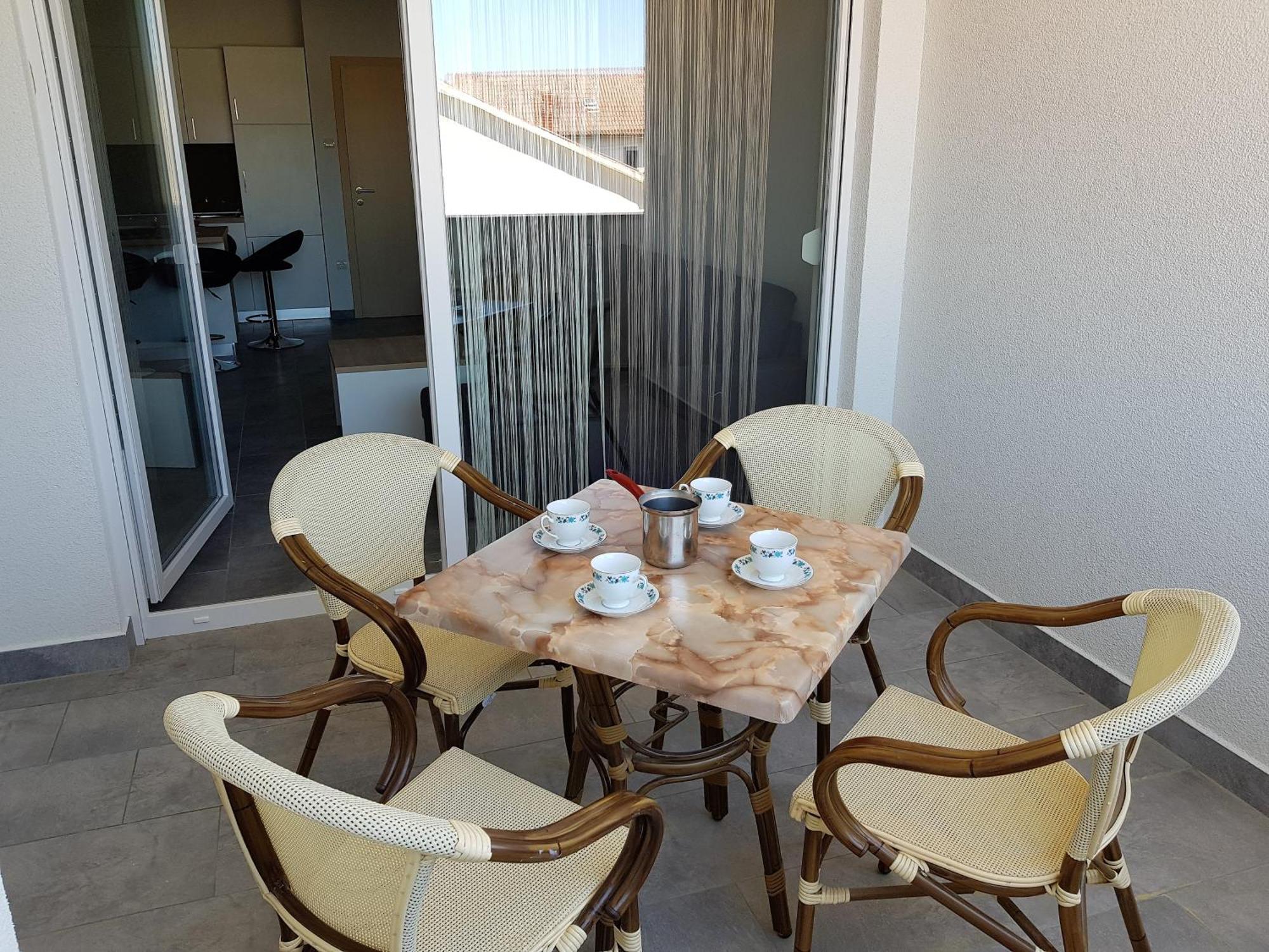 Summer Holiday Apartments Novalja Rum bild